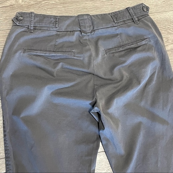 Vince Flat Front Chino Tapered Ankle Pants Khaki Gray Size 0. - Picture 9 of 9